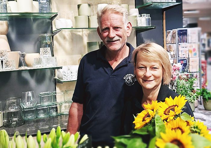 Sabine und Walter Hengstenberg, die Inahber der Blumenkugel, Ihr Florist im Kaufpark Hagen Eilpe